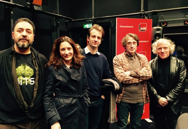 Rafik Djoumi, Marjolaine Jarry, Alexandre Lacroix, Pierre Lagrange et Pascal Ory