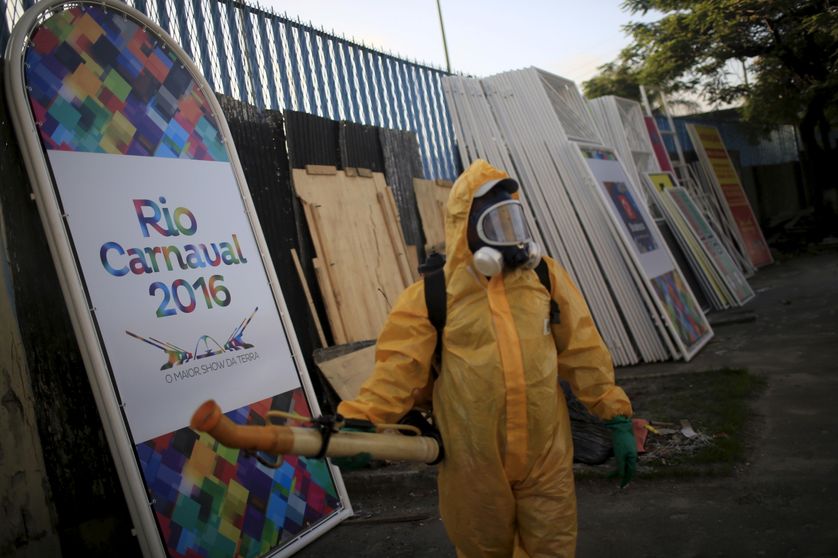 Le sambodrôme de Rio a été aspergé d'insecticide avant les défilés du Carnaval
