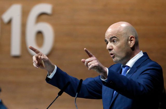 Gianni Infantino, nouveau patron du foot mondial