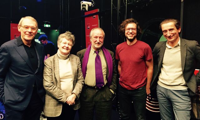Jean-Jacques Aillagon, Maryvonne de Saint-Pulgent, Jérôme Clément, Séverin et Thierry Fiorile