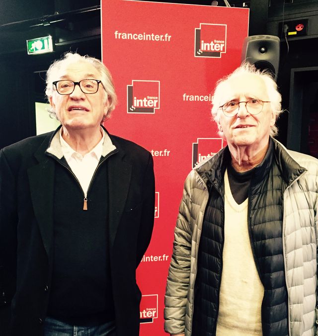 Serge July et Gérard Fromanger