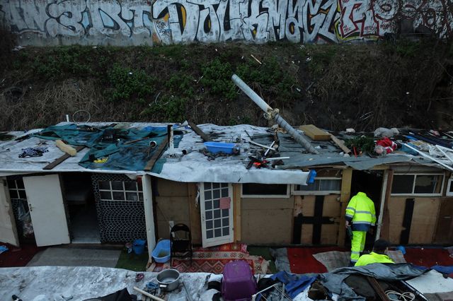 Campement Roms Paris