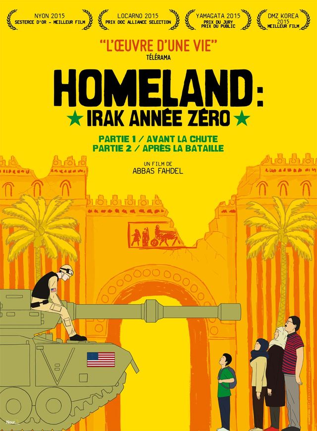 Affiche "Homeland : Irak année zéro"