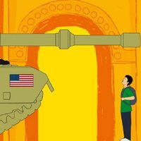 Détail de l'affiche de "Homeland : Irak année zéro"