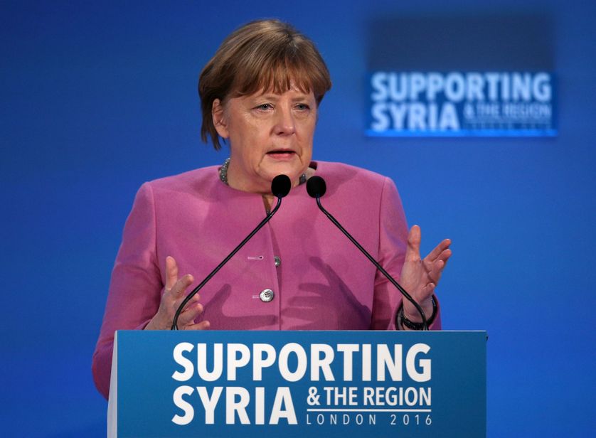 Merkel à une conférence de donateurs pour les SYIRIENS