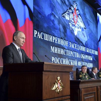 Discours de Vladimir Poutine lors du sommet russe de la défense,11 décembre 2015
