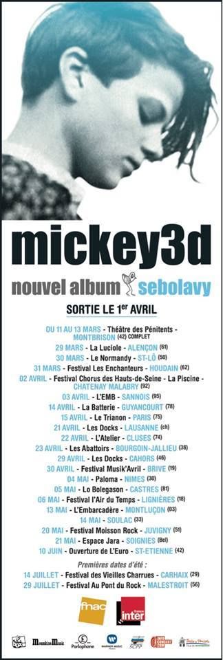 La tournée 2016 de MiCkey 3D