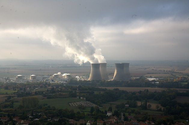 La centrale nucléaire du Bugey dans l'Ain
