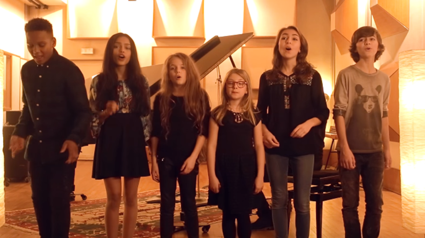 Le clip "Winter 2016" des Kids United ©We are kids united