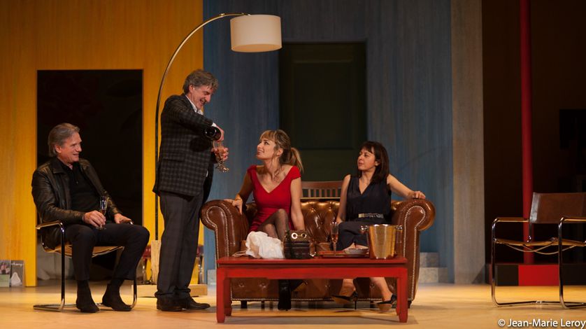 "L'envers du décor", mis en scène par Daniel Auteuil