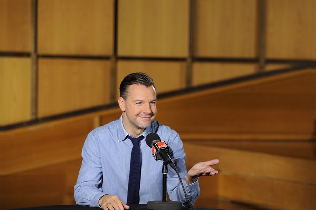 Mathieu Vidard au studio 106