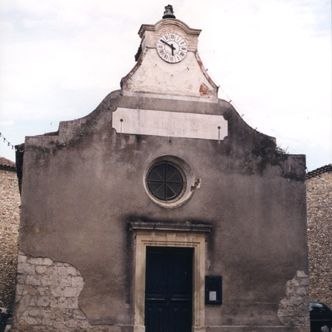 Eglise et Temple protestant de Cardet (Gard)