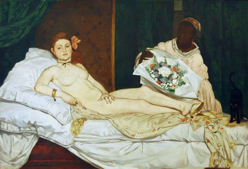 "Olympia", d'Édouard Manet, conservé au musée d'Orsay