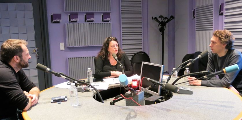 France Culture..Olivier Letellier, Matthieu Roy, Aline Pailler, Olivier Saksik