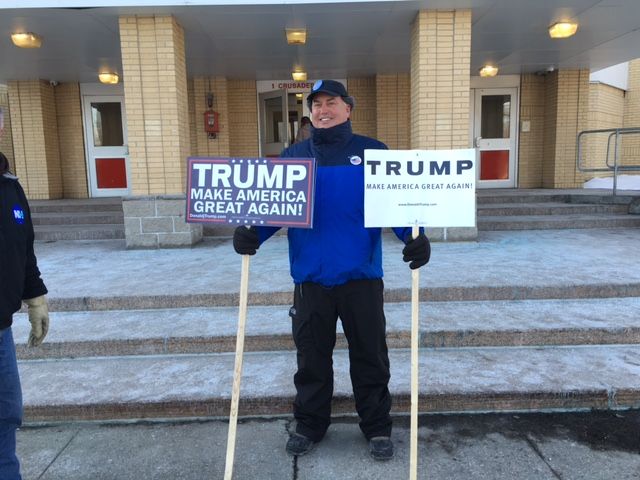 Meeting Donald Trump New Hampshire 12