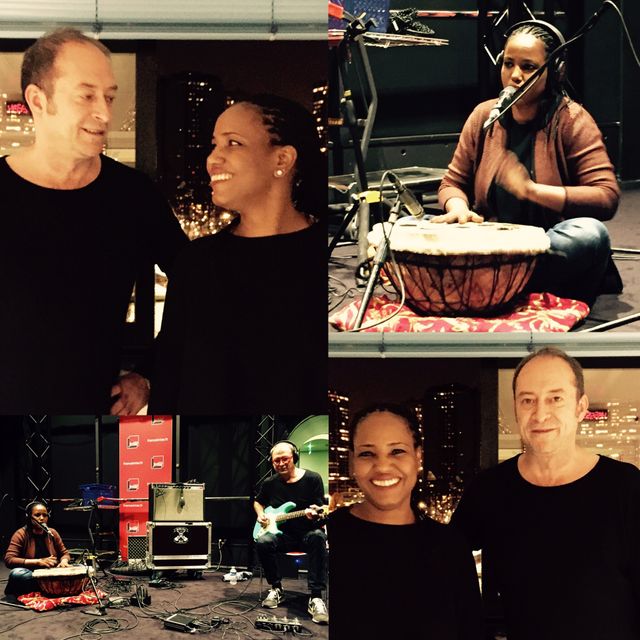Aziza Brahim et José Mendoza