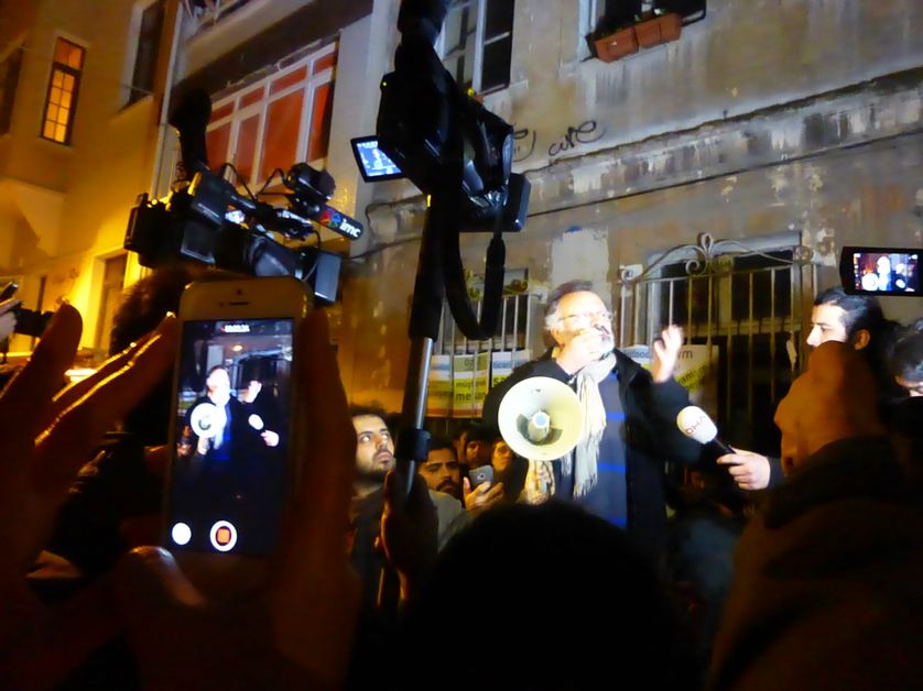 Manifestation de quartier à Istanbul en décembre 2014
