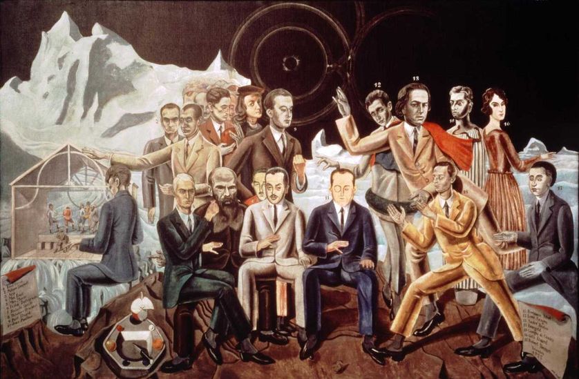 "Au rendez-vous des amis", de Max Ernst - Le groupe des surréalistes, 1922