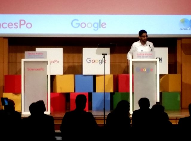 Sundar Pichai à Sciences-Po