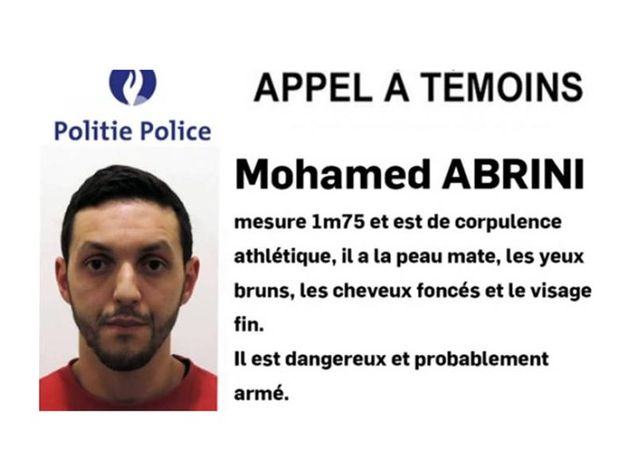 appel à témoins pour Mohamed Abrini