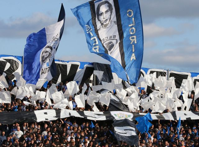 Les débordements ont eu lieu en marge du match Reims-Bastia (Illustration)