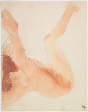 Femme nue aux jambes écartées Après 1896