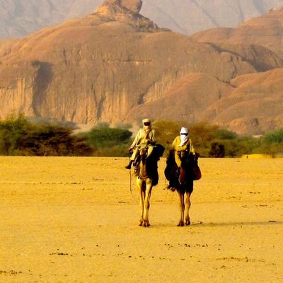 Paysage de l'Ennedi, Tchad