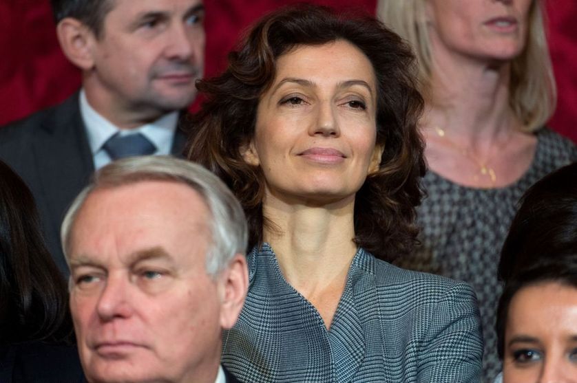 Audrey Azoulay le 17 février 2016, photo de famille du nouveau gouvernement