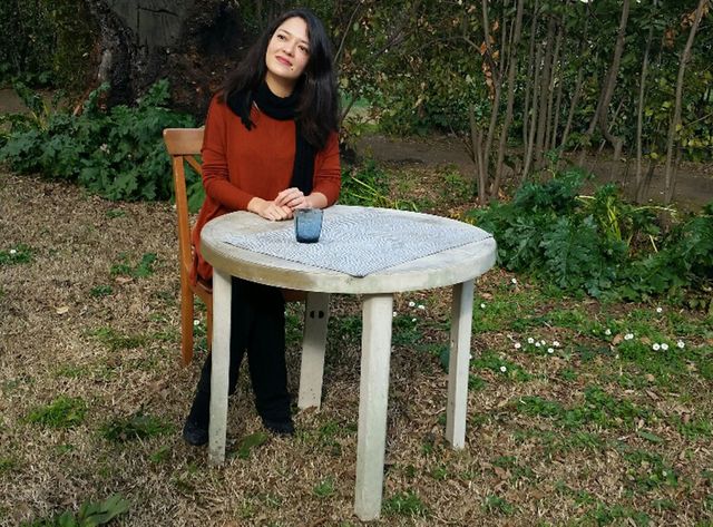 Julie Cheminaud à la Villa Médicis, à Rome