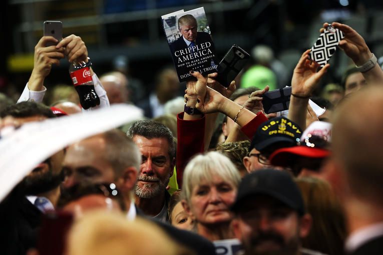 Des supporters de Trump dans le Mississippi, 2/01/2016, Courrier International