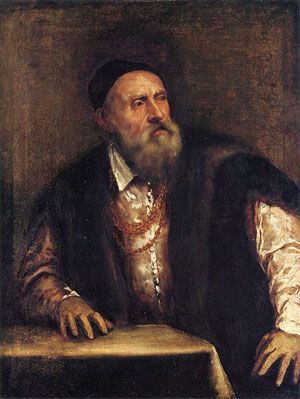 Titien : autoportrait (vers 1550-1562)