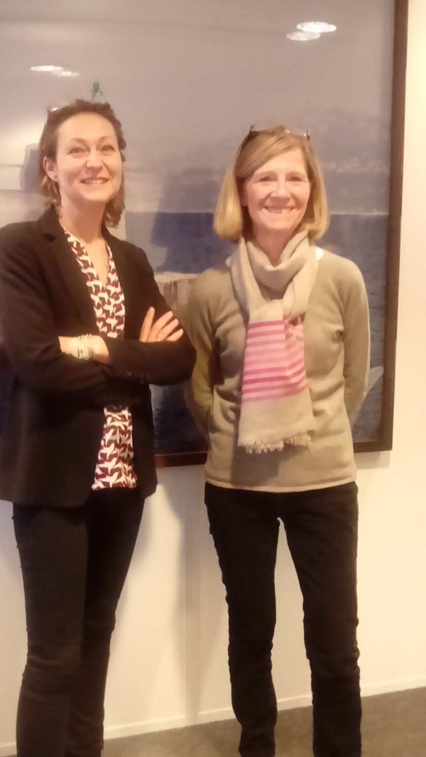 A. Luneau et P. Cossart