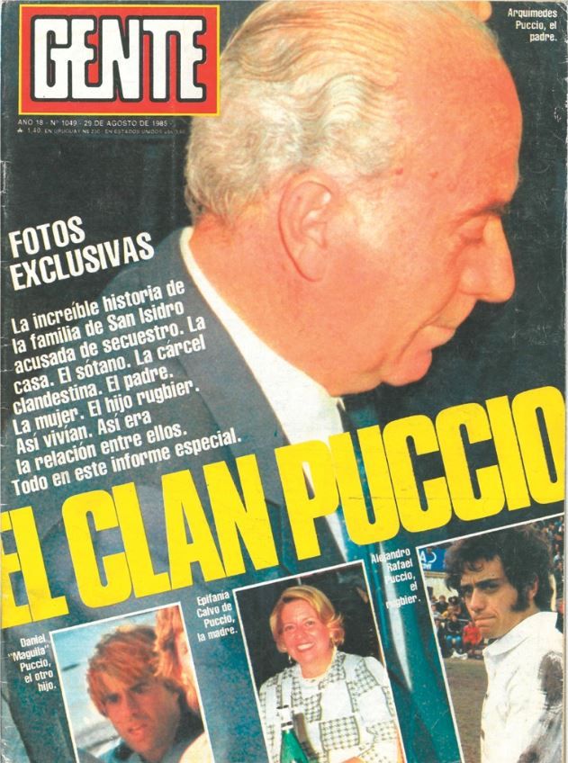 Une de Gente le clan Puccio