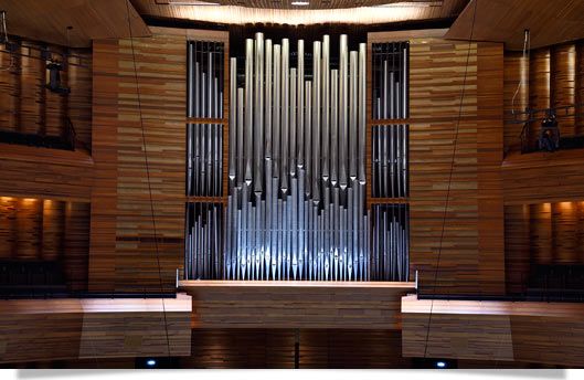 L'orgue de l'auditorium de Radio France