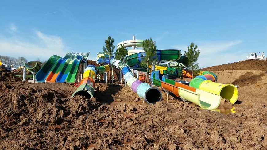 Le parc proposera un toboggan unique en France