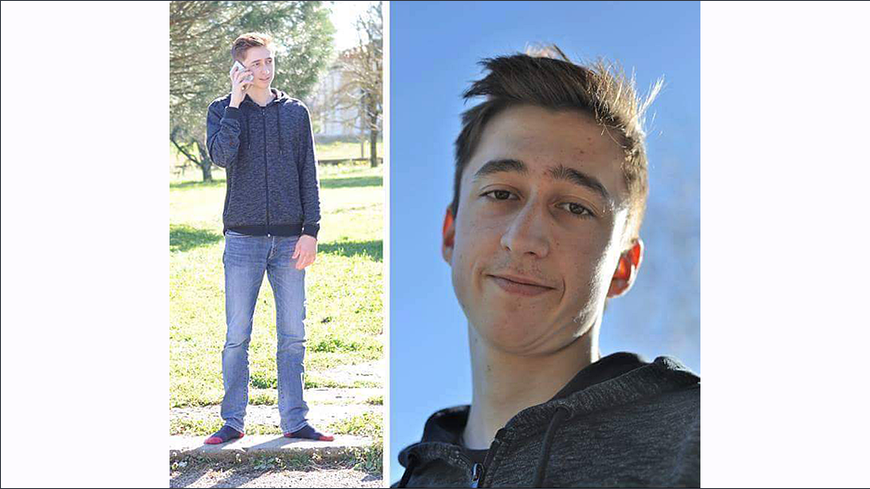 Antoine est âgé de 16 ans.