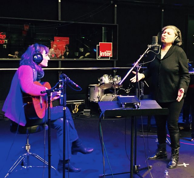Elise Caron et Parvin Namazi