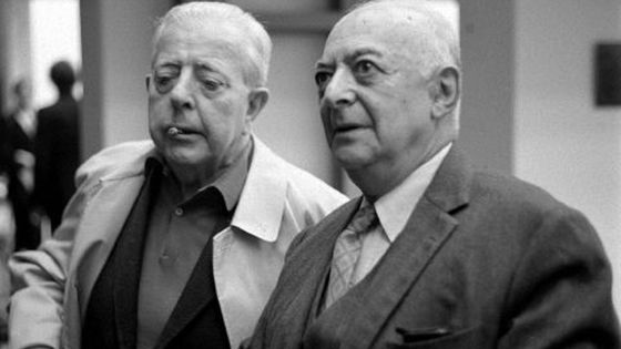 Brassaï avec Jacques Prévert, photo non datée ©Sipa
