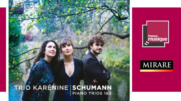 Schumann - Trio pour piano n1 & 2 par le Trio Karenine