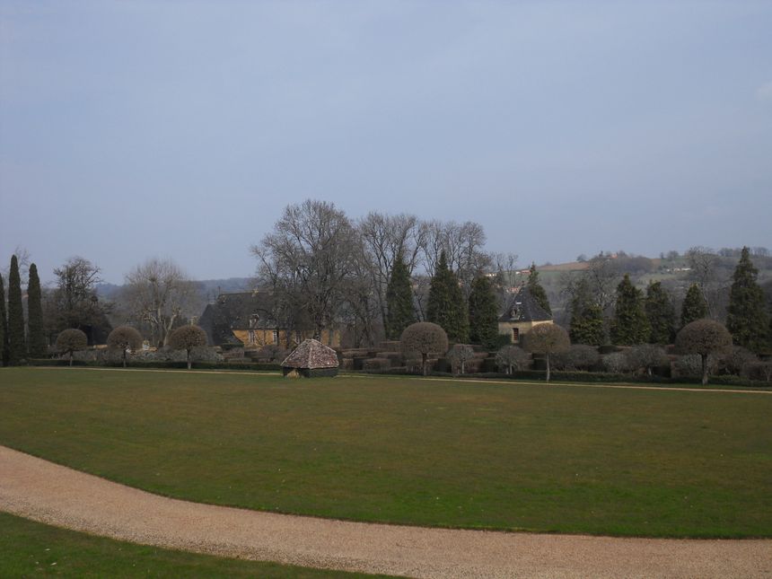 vue du jardin