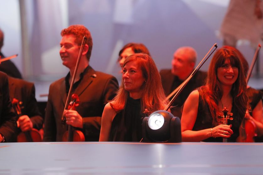 Anne Gravoin aux 31èmes Victoires de la Musique, le 12 février 2015