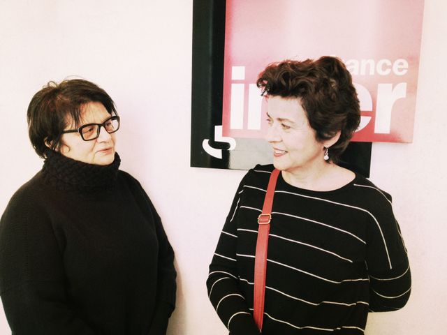 Brigitte patient et Françoise Huguier