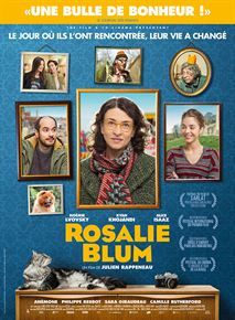 Affiche "Rosalie Blum" de Rappeneau avec Kyan Khojandi et Alice Isaaz
