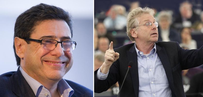 L'économiste Philippe Aghion et l'ancien député européen Daniel Cohn-Bendit