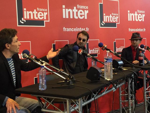 Marc Trévidic, Laurent Balandras et Mathias Malzieu