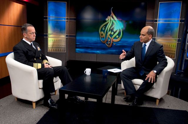 Un plateau d'Al Jazeera en 2009