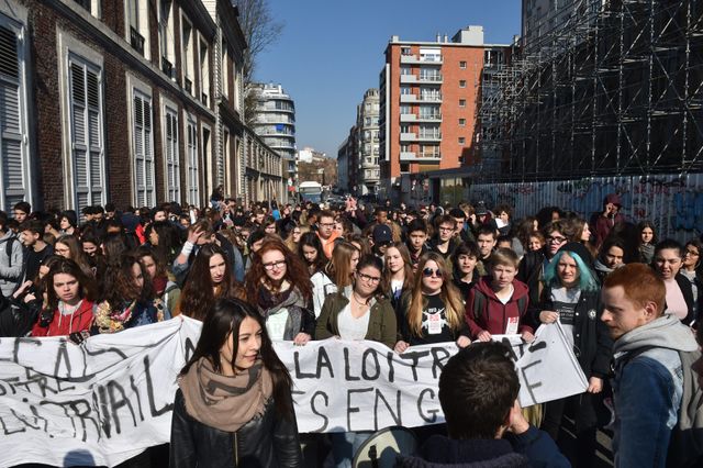 Loi Travail : occupation du lycée Pasteur à Lille