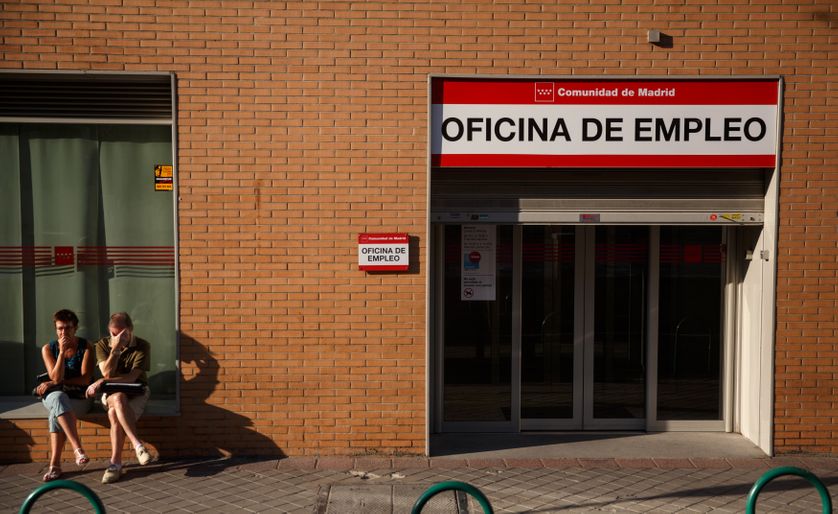 En Espagne, le taux de chômage est monté jusqu'à 27%