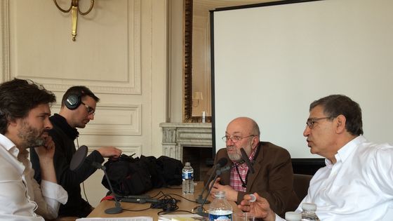 Christophe Ono dit Biot, Michel Zlotowski et Orhan Pamuk - Radio France