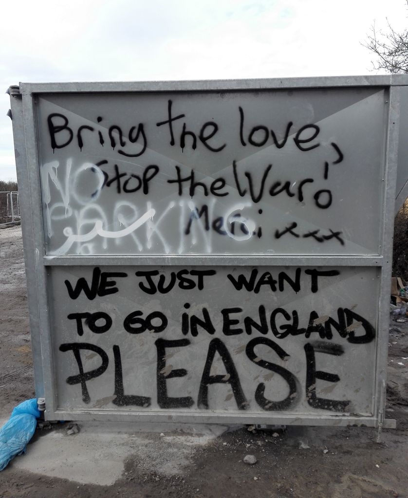 Dans la jungle de Calais